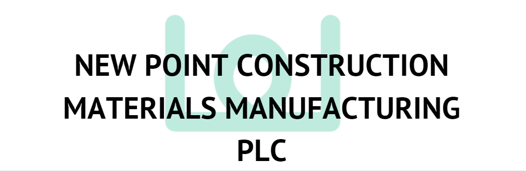 New Point Construction Materials Manufacturing PLC logo